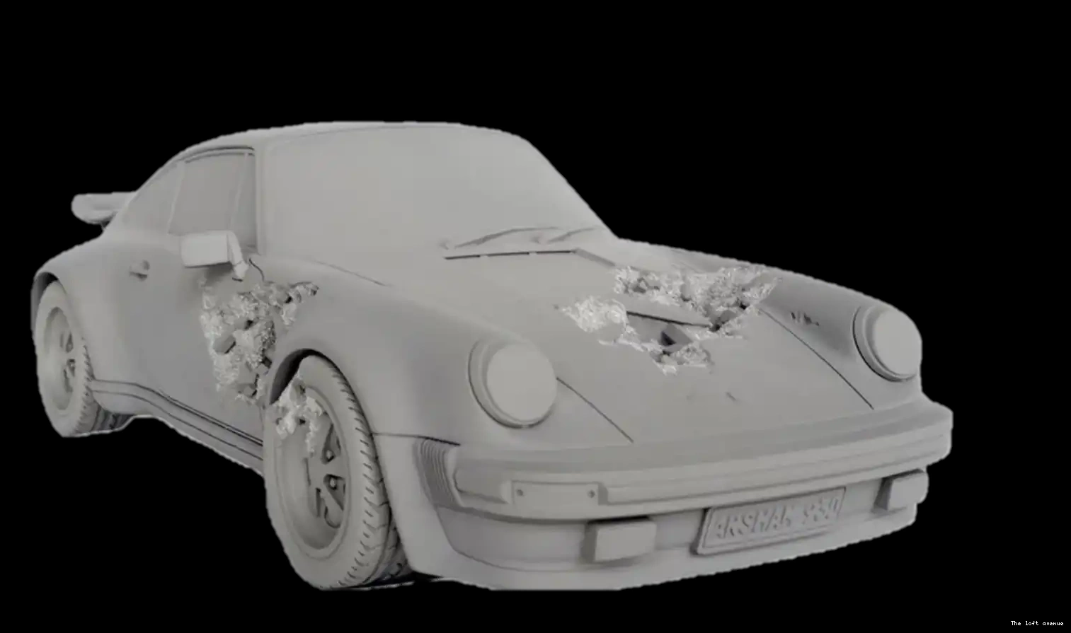 ERODED 911 RELIC PORSCHE TURBO 0629